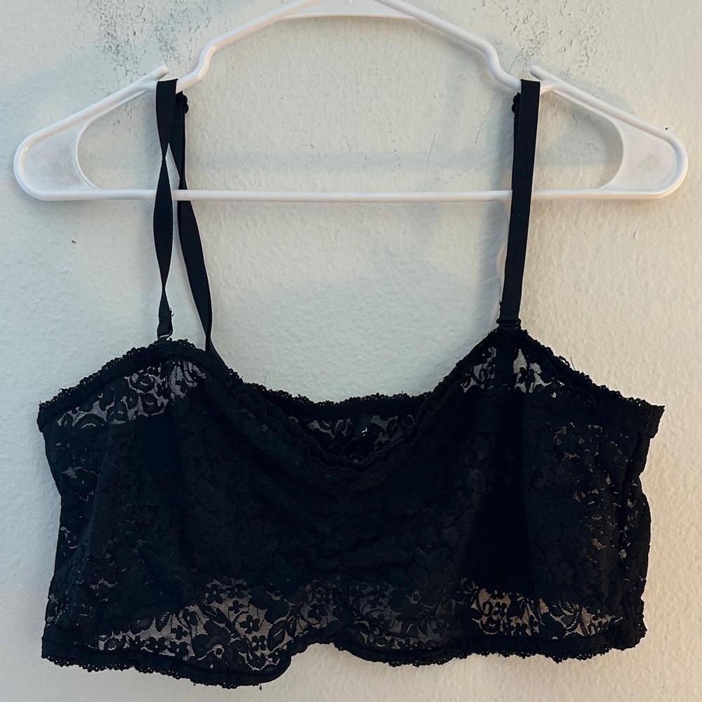 Black Lace Bralette size 3